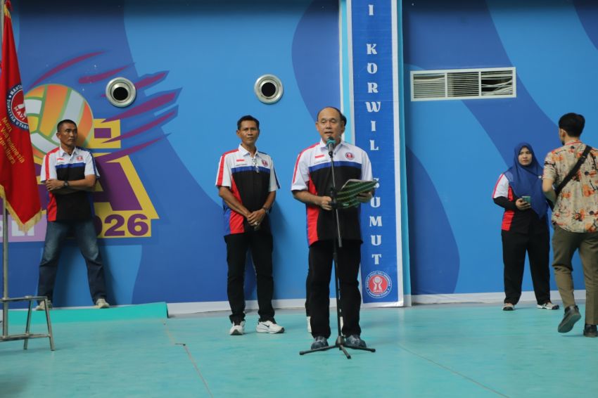 Ketum MAVI Sumut: Kejuaraan U-15 Jadi Langkah Nyata Mencetak Atlet Voli Masa Depan