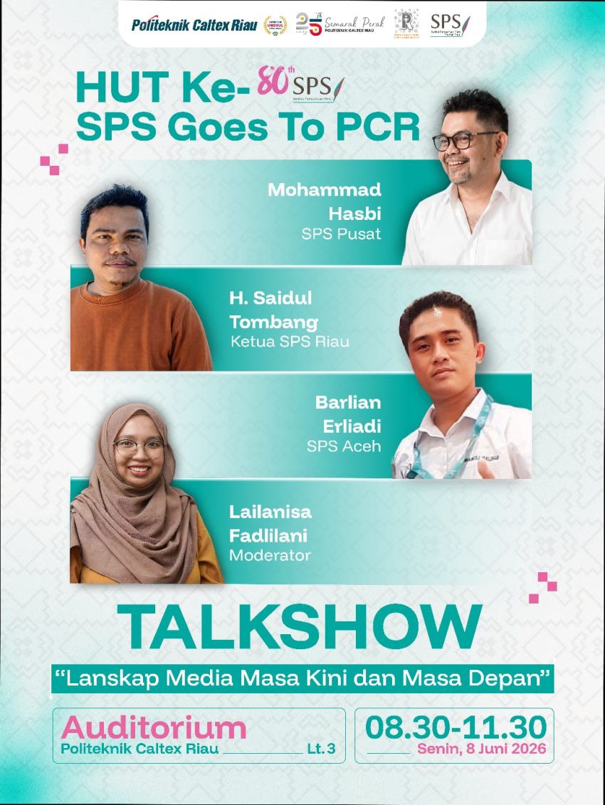 Utusan Aceh Jadi Pemateri Talk Show HUT Ke-80 SPS di Riau