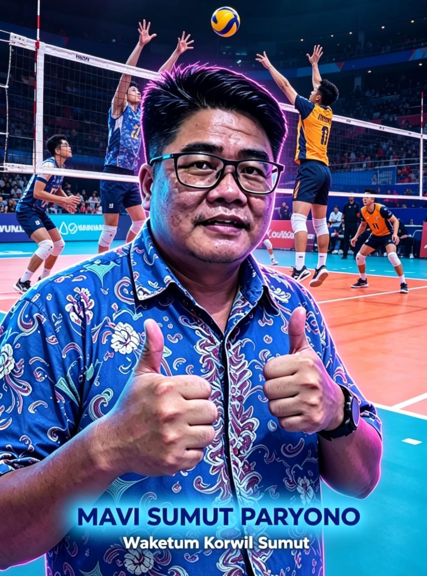 Paryono Kembali Gelar Kejuaraan Bola Voli U-15 Se-Sumatera, Pembinaan Atlet Muda Jadi Prioritas