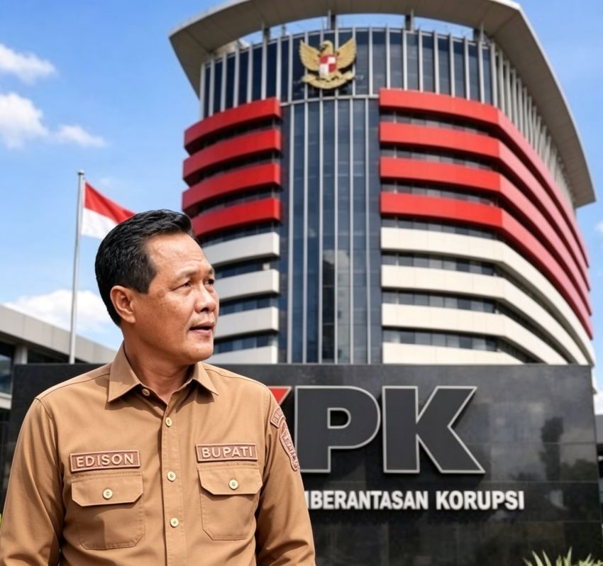 KPK OTT Bupati Muara Enim, Edison Diamankan