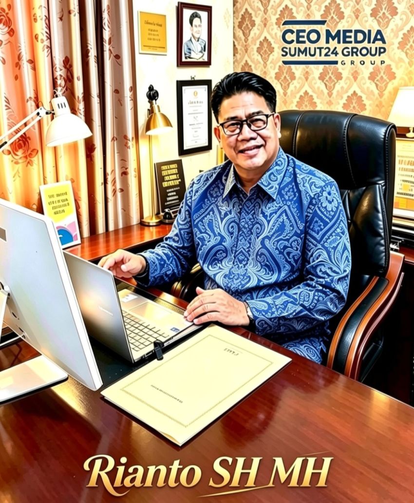 Sumut24 Group Berkembang, Rianto SH MH Tegaskan Peran Media sebagai Pilar Demokrasi