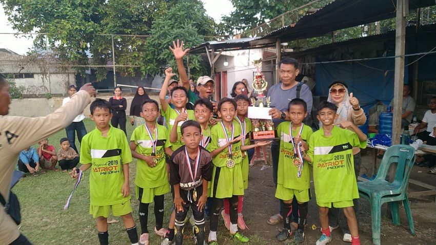 Patriot Medan U-11 Juara Festival SSB Se-Sumut pada HUT ke-20 SSB Patriot