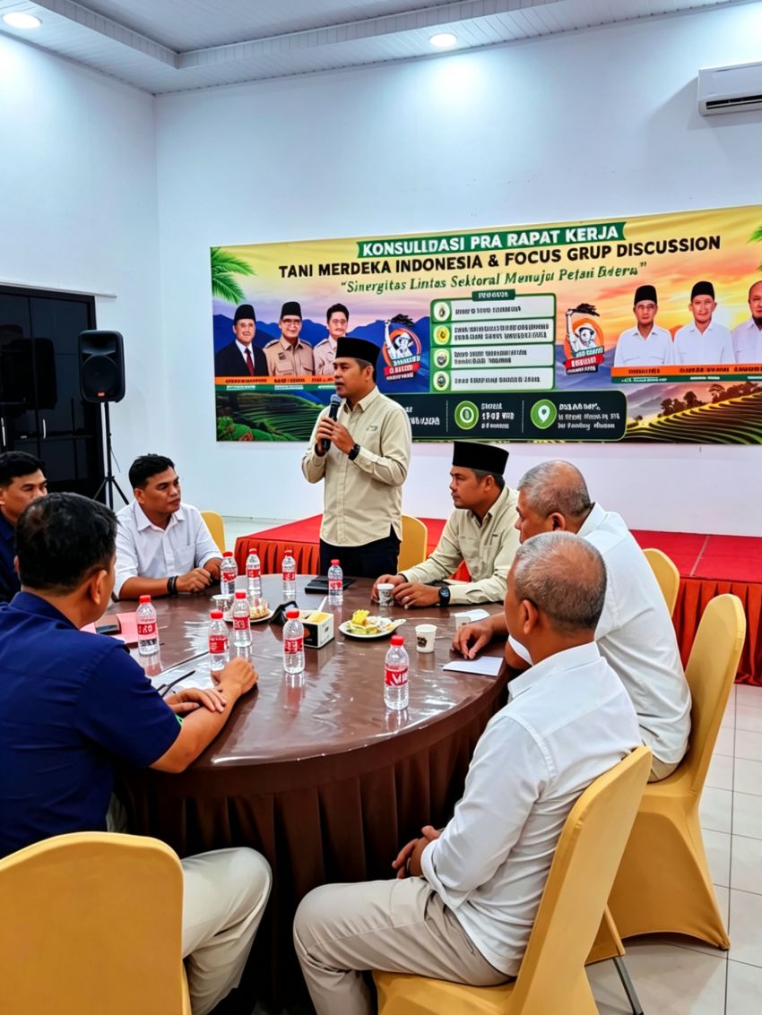 Tani Merdeka Sumut Perkuat Konsolidasi, Siap Dukung Program Prabowo Wujudkan Ketahanan Pangan Nasional