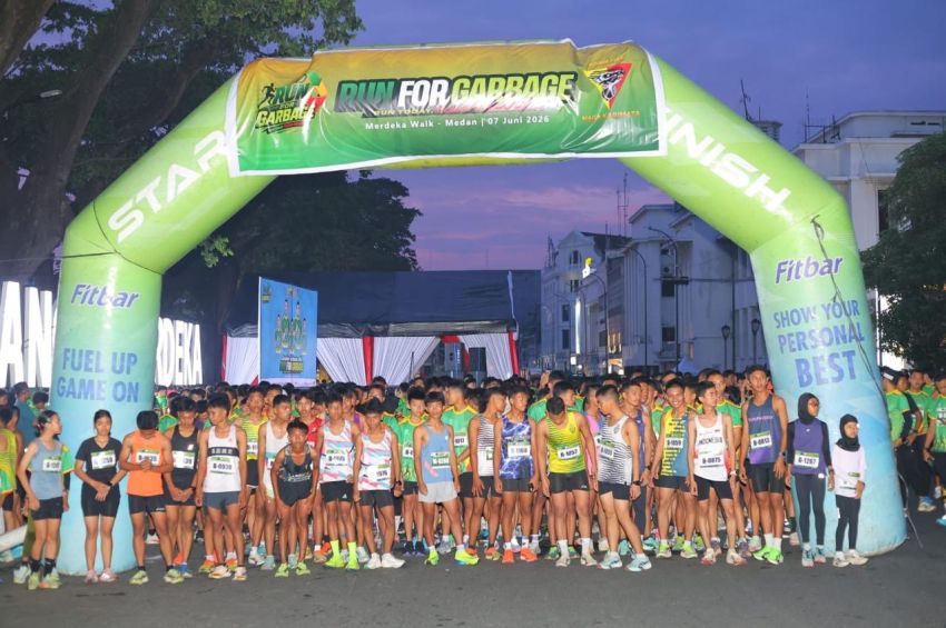 Pemko Medan Dukung Run For Garbage 2026, Semarakkan CFD dan Kampanyekan Gaya Hidup Sehat serta Peduli Lingkungan