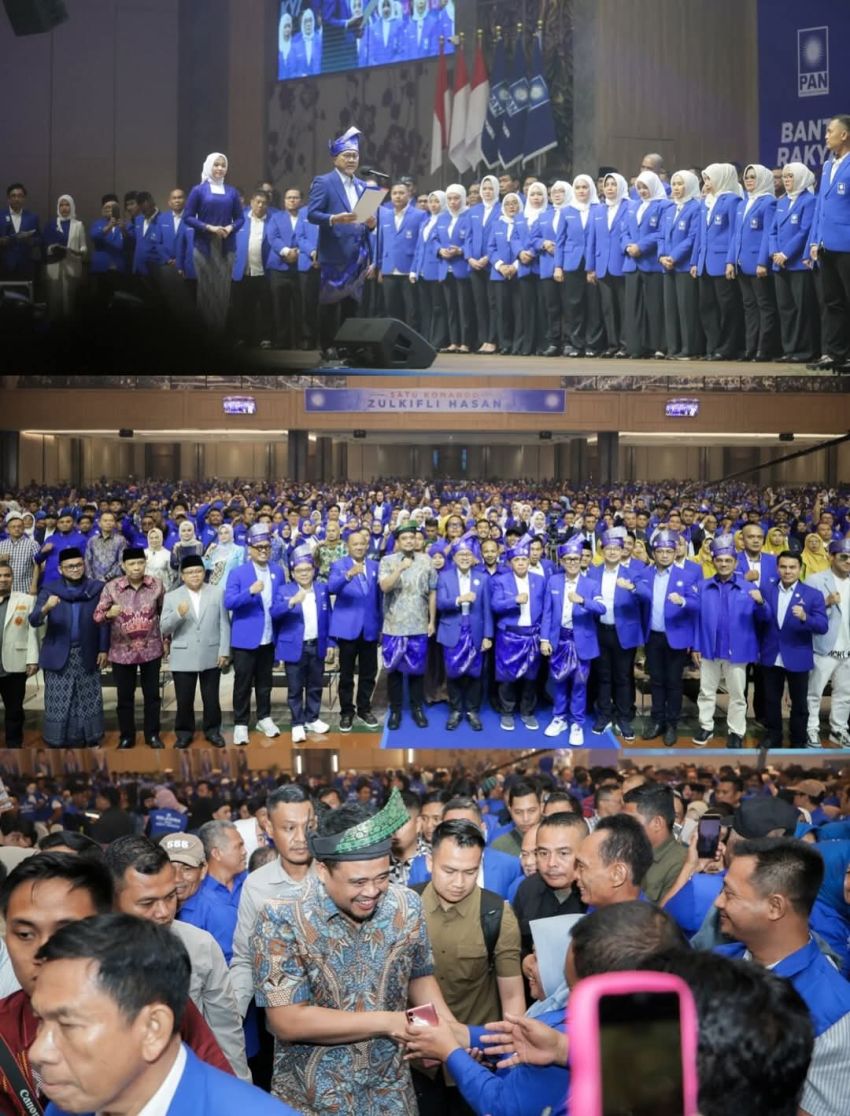 Gubsu Bobby Afif Nasution Ucapkan Selamat Bertugas kepada Pengurus DPW PAN Sumut dan DPD PAN se-Sumut