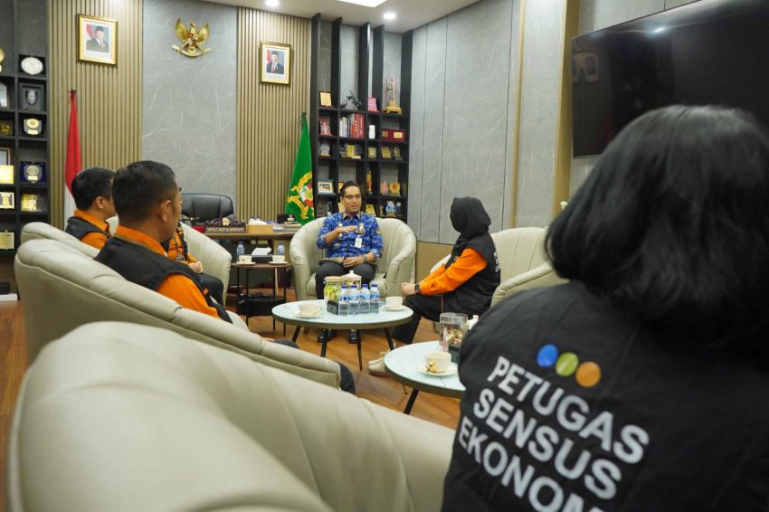 Terima Pendataan BPS, Rico Waas Ajak Masyarakat Sukseskan Sensus Ekonomi 2026