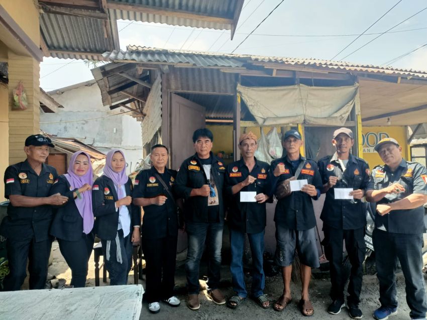 DPC Pendawa Deli Serdang Salurkan Bantuan untuk Korban Puting Beliung di Pancur Batu