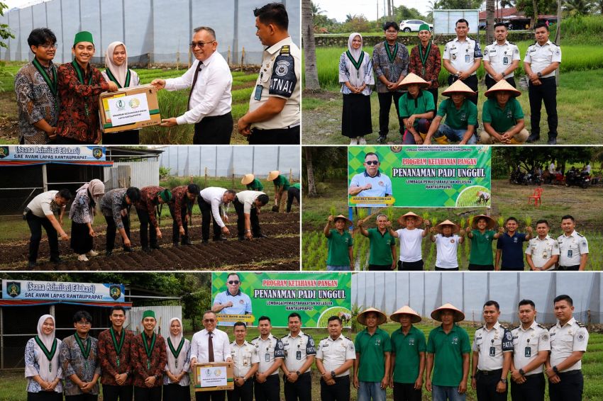 HMI Labuhanbatu Apresiasi Program Pembinaan Kemandirian Lapas Kelas IIA Rantauprapat
