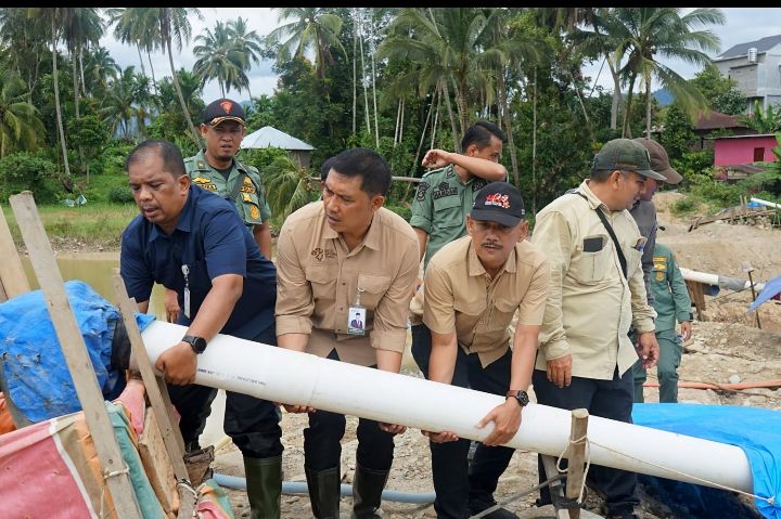 Sesuai Arahan Gubernur Bobby Nasution, Tim Terpadu Tindak Tegas Pertambangan Emas Tanpa Izin di Kotanopan
