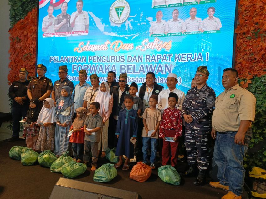Budi Yanto SH Dilantik Jadi Ketua Forum Wartawan Kejaksaan Belawan, Forwaka Sumut : Tingkat Profesionalisme, Pendampingan Hukum dan Ekomoni Semua Angg