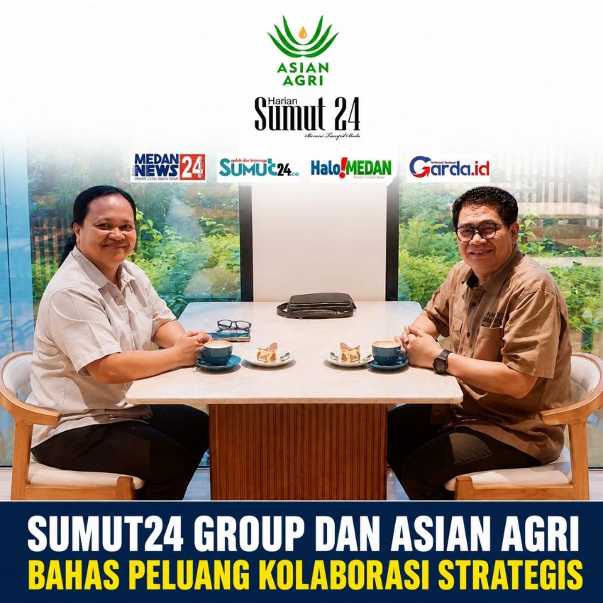 Penuh Kehangatan, Sumut24 Group dan Asian Agri Bahas Peluang Kolaborasi Strategis