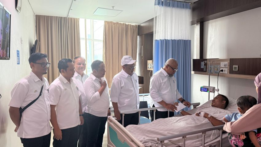 Petugas Keamanan PTPN IV Regional 2 Terkena Anak Panah saat Gagalkan Pencurian TBS Kelapa Sawit di Kebun Adolina