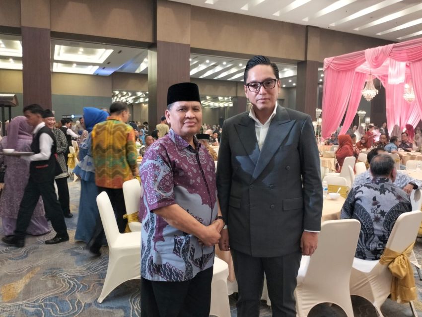 Ketua I dan II Taman Pendidikan Islam (TPI) Medan Hadiri Walimatul 'Ursy Putri Guru Besar UINSU