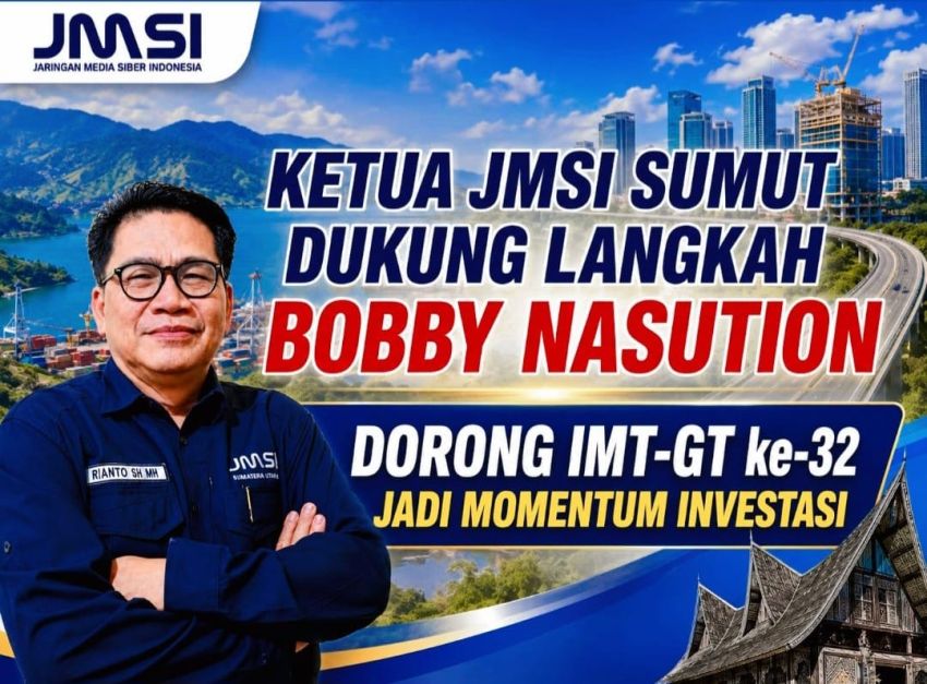 Ketua JMSI Sumut Dukung Langkah Gubsu Bobby Nasution, Sumut Tuan Rumah IMT-GT ke-32