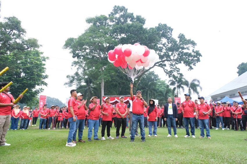 Upacara HUT ke-81 RI di PTPN I Regional 1 Berlangsung Khidmat dan Semaraknya