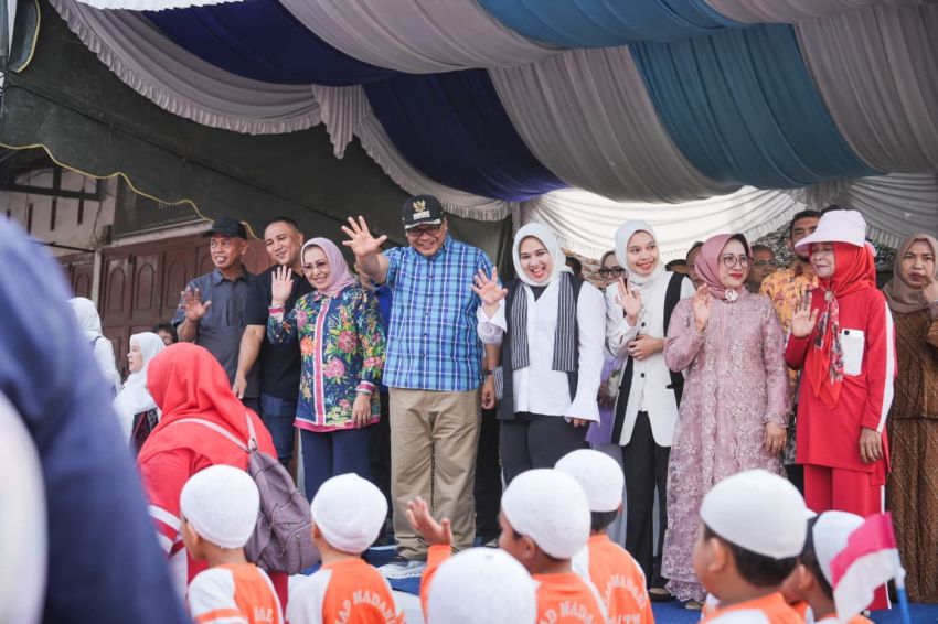 Jambore Anak TK/RA Bandar Khalipah Jadi Contoh Kolaborasi Desa