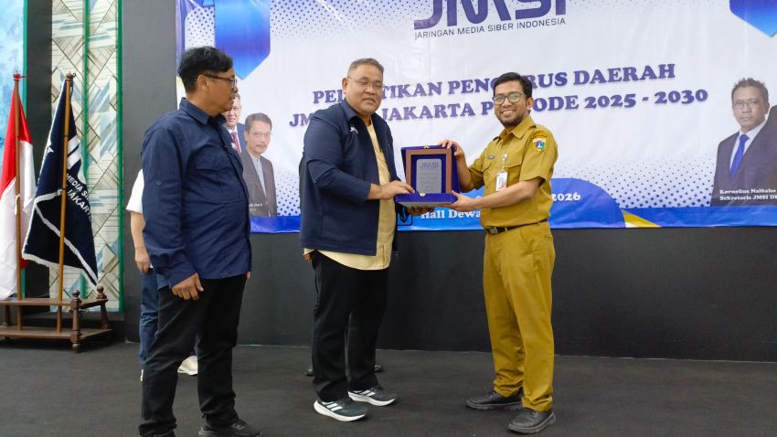 Pengurus JMSI DKI Jakarta Resmi Dilantik, Teguh Santosa Tekankan Pentingnya Kolaborasi dan Pers Berkualitas