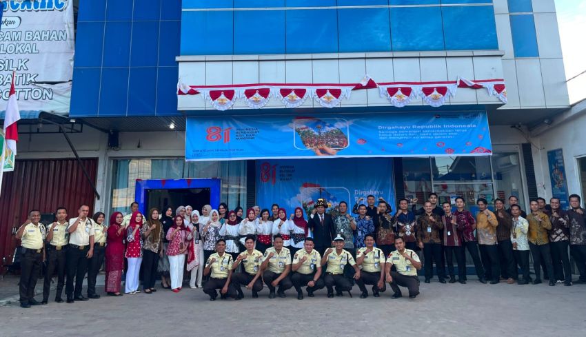Semangat Kemerdekaan,BRI BO Sibuhuan  Gelar Upacara HUT ke-81 RI