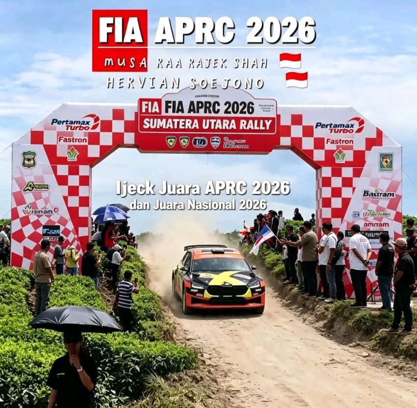 Ijeck Juara APRC 2026 dan Nasional Rally 2026, Torehkan Prestasi Gemilang di Tobasari