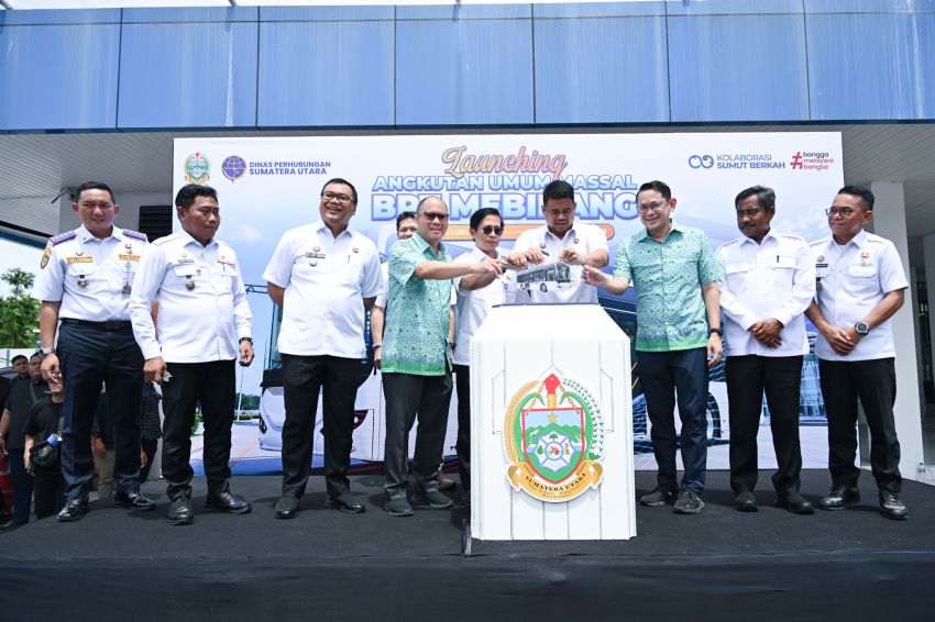 Bobby Nasution Resmikan BRT Mebidang, Dorong Integrasi Transportasi Publik Medan-Binjai-Deliserdang