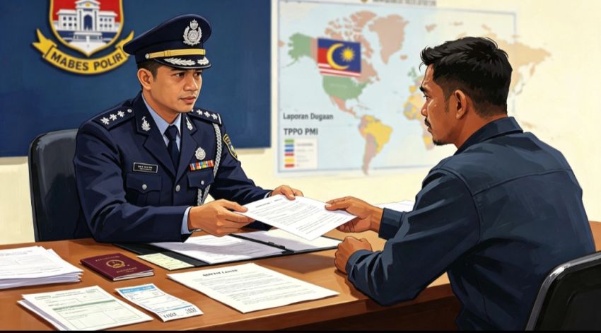Dugaan TPPO PMI Asal Medan ke Malaysia Dilaporkan ke Mabes Polri, Paspor hingga Gaji Disoal