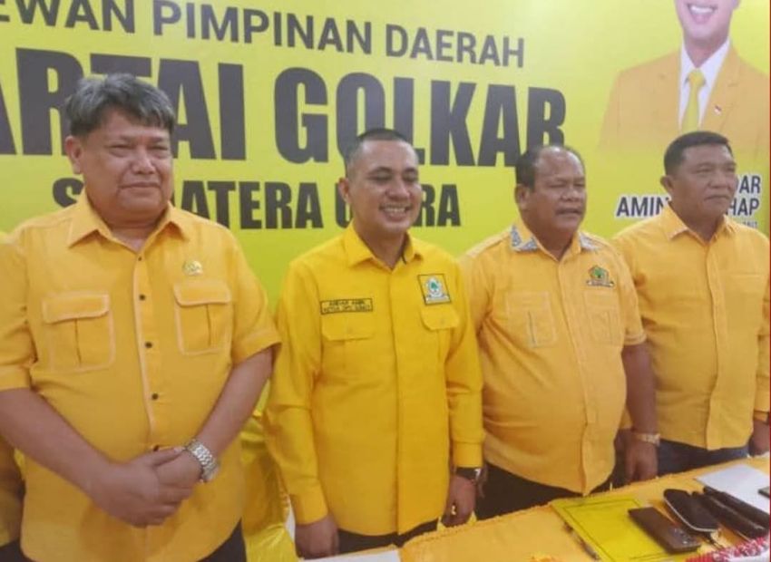 Golkar Sumut Gelar Pleno Perdana, 186 Pengurus Baru Mulai Konsolidasi