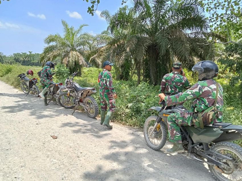 Kodim 0209/Labuhanbatu Gencarkan Mitigasi Karhutla, Hotspot Nihil