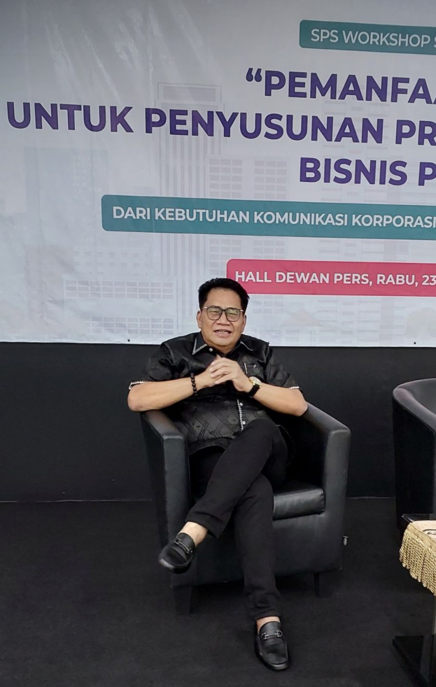 Ceo Sumut24 Group Anto Genk Apresiasi SPS Workshop Series: AI Jadi Peluang Baru