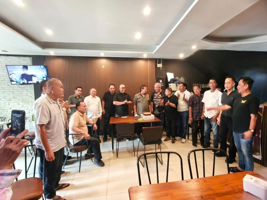 Ketum LADON Ucok Ibah Milad, Komunitas ISO Coffee Panjatkan Doa dan Harapan