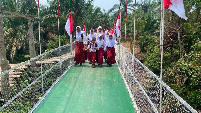 Jembatan Gantung Bolatan Rampung 100 Persen, Warga Kini Punya Akses Lebih Aman