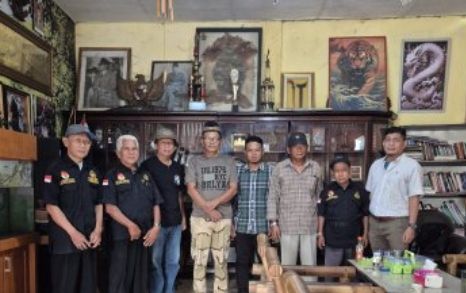 DPC Pendawa Simalungun Silaturahmi ke Ketum PB Pendawa Indonesia, Ruslan Dorong Konsolidasi dan Penguatan Organisasi