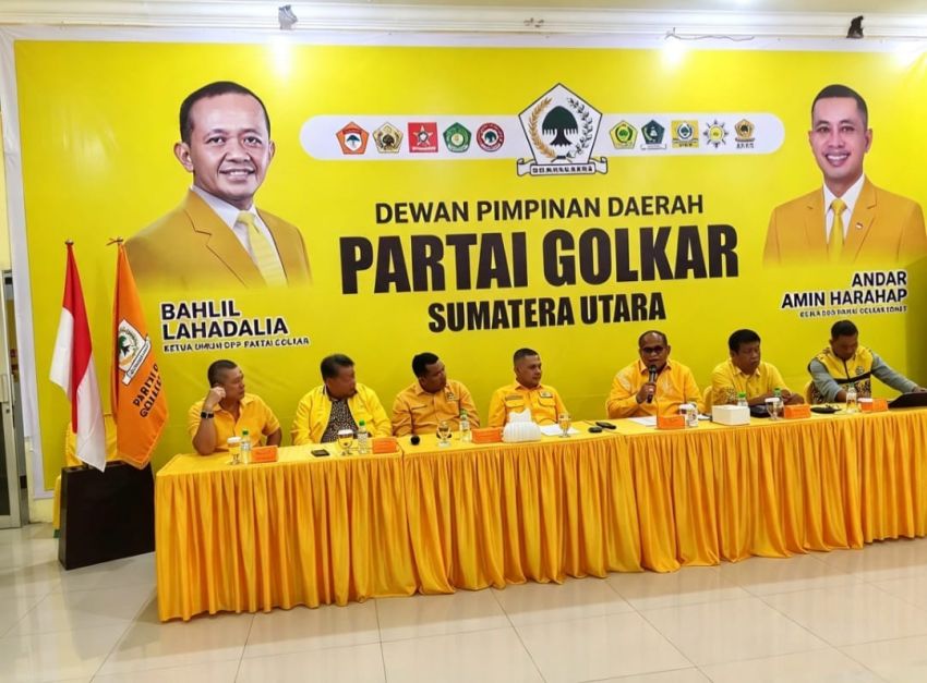 Andar Amin Harahap Matangkan Agenda Golkar Sumut, Pelantikan hingga Rakerda Jadi Fokus