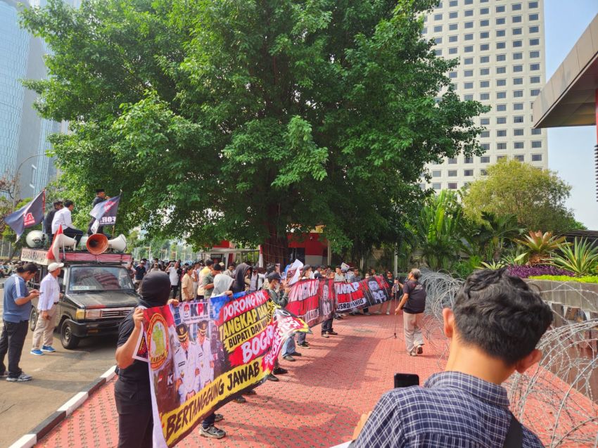 FABEM DAN GABUNGAN ORMAS KEPUNG KPK: BONGKAR DUGAAN MAFIA TANAH, DESAK NUSRON WAHID DIPERIKSA!