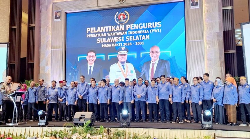 PWI Sulsel Masa Bakti 2026&ndash;2031 Dilantik: Dorong Profesionalisme dan Perkuat Kepercayaan Publik