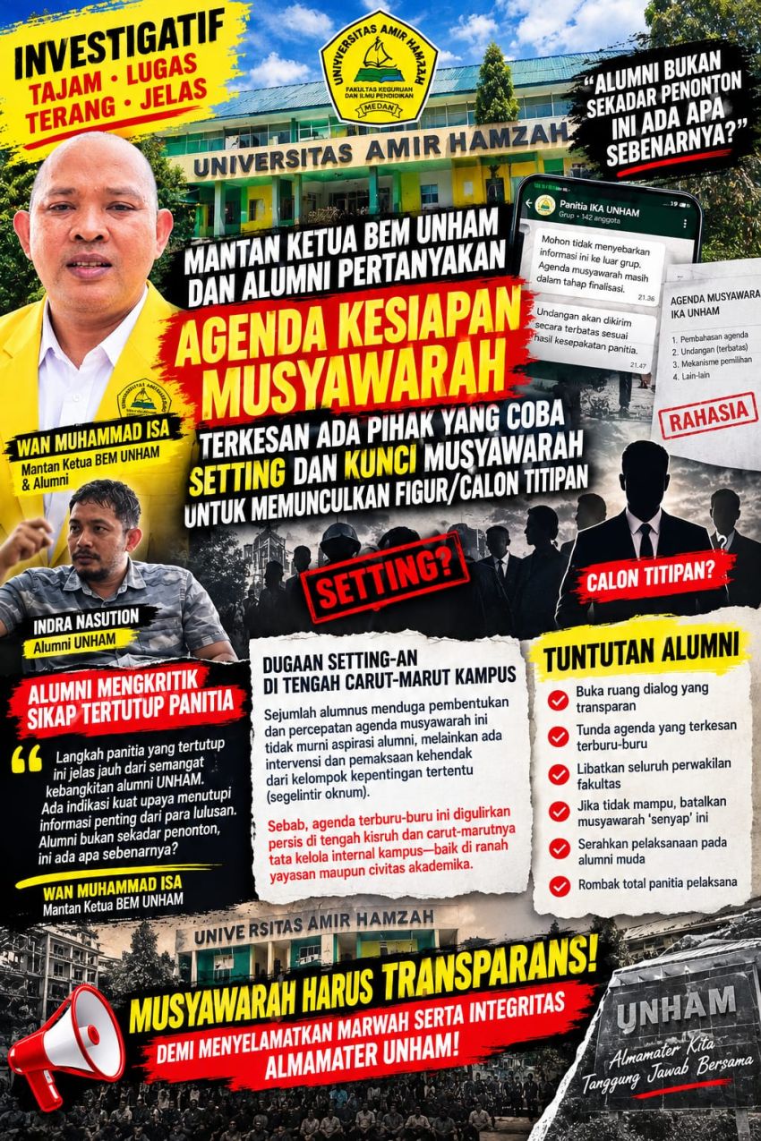 Jelang Musyawarah IKA UNHAM, Alumni Cium Dugaan Pengondisian: Ada Calon Titipan?