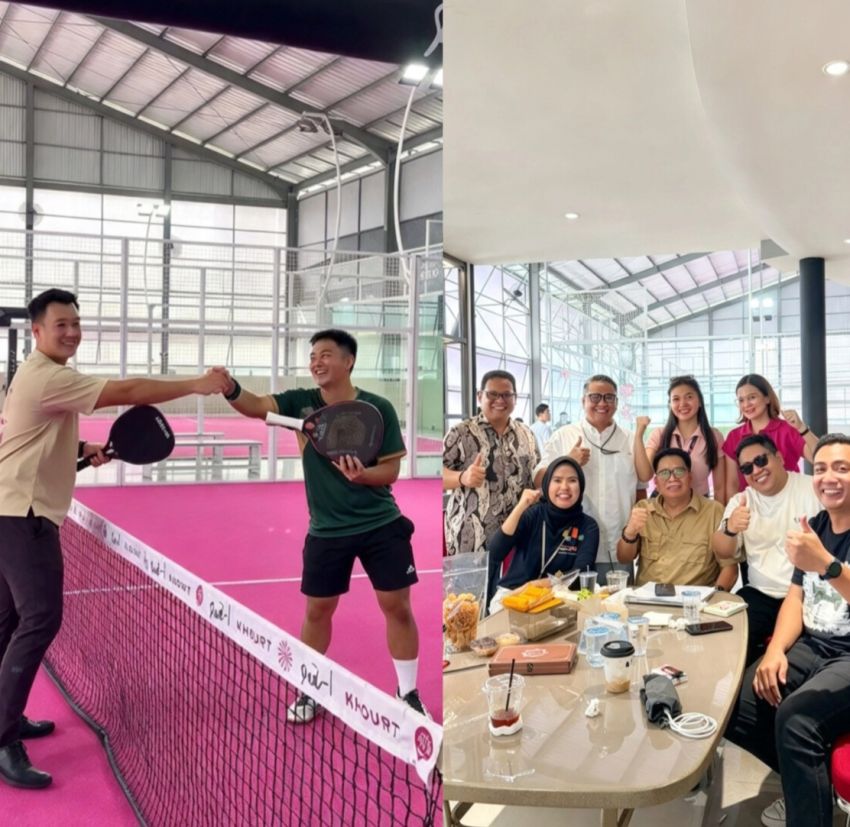 The Khourt Competition Vol. 1 Resmi Dibuka, Anto Genk Dorong Jadi Kalender Tahunan Padel Medan