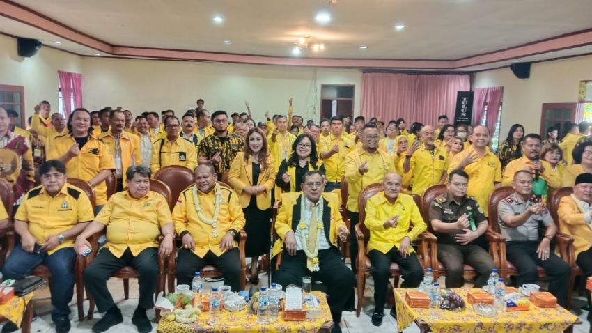 Sabam Sibarani Terpilih Pimpin Golkar Dairi, Kader Diminta Bersatu Menangkan Partai
