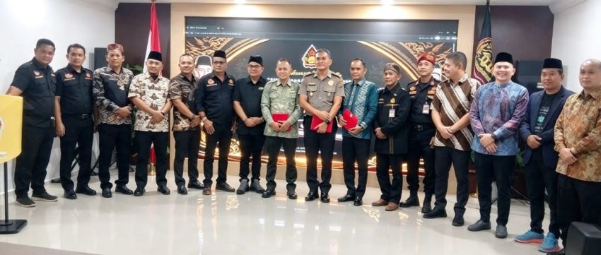H Ruslan Pimpin Silaturahmi Pendawa Sumut, Dr H Adlan Tegaskan Komitmen Besarkan Organisasi
