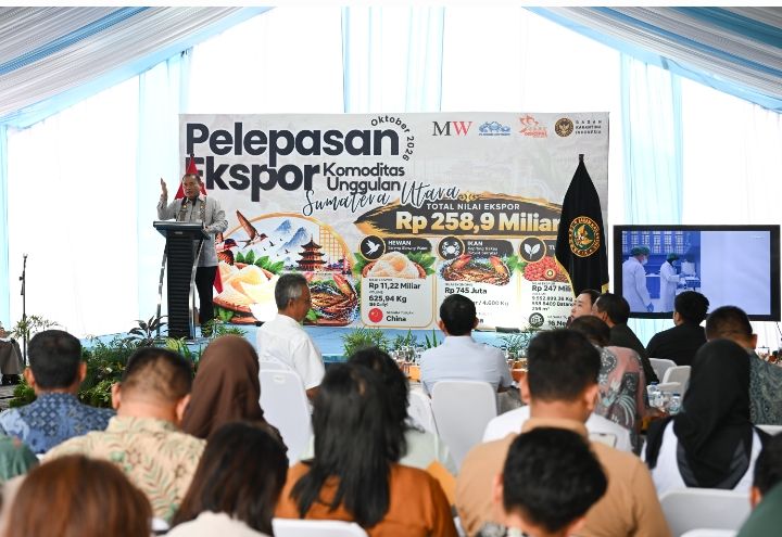 Sumut Perkuat Pasar Ekspor, Komoditas Unggulan Senilai Rp258,9 Miliar Dikirim ke Berbagai Negara