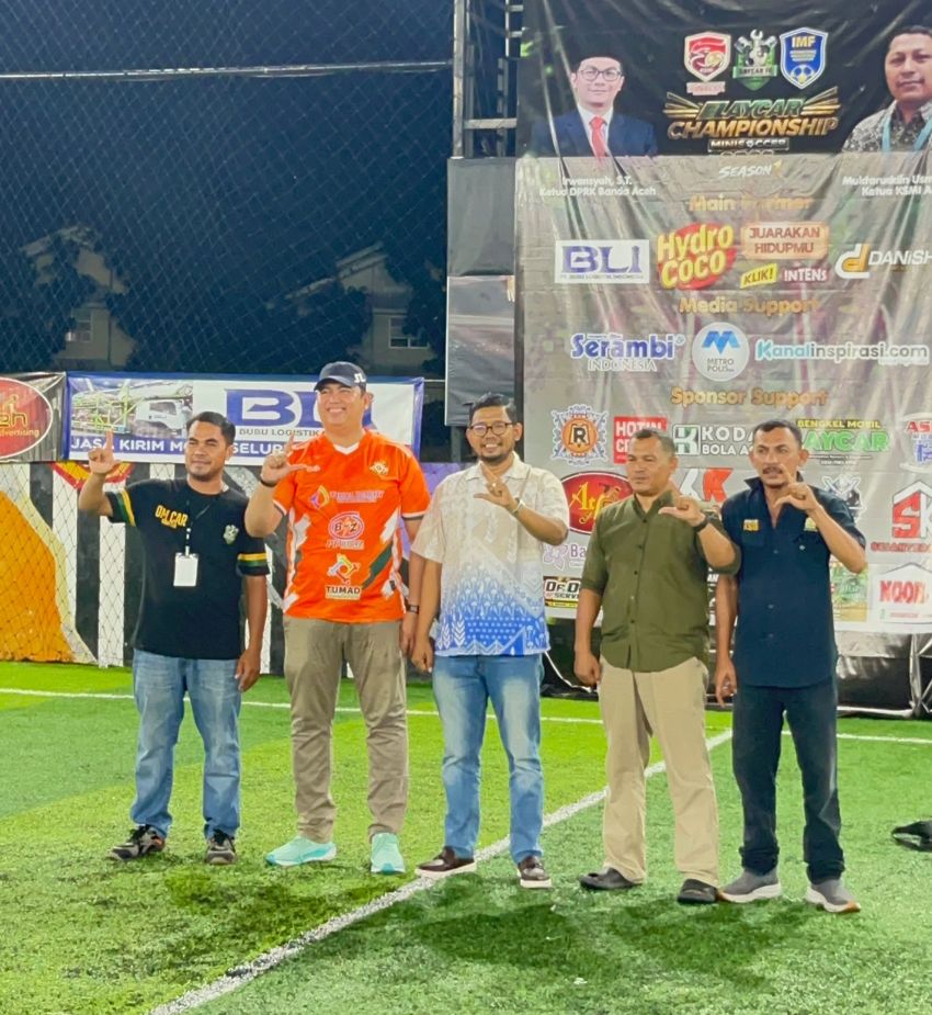 Laycar Championship 2026 Resmi Bergulir, KSMI Aceh Gas Pol Bangun Sepakbola Mini
