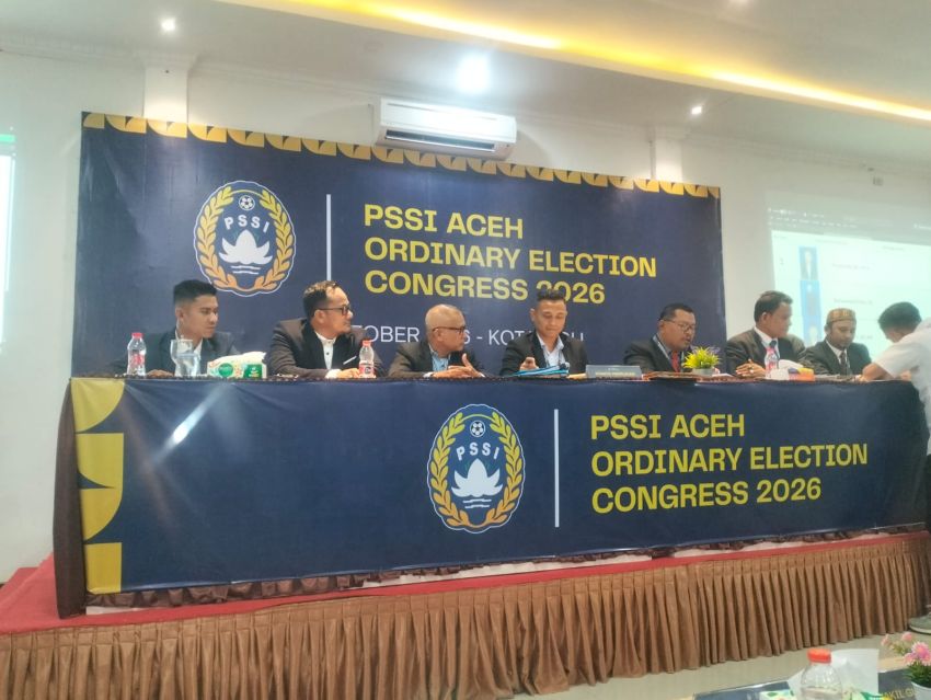Nazir Adam Kembali Pimpin PSSI Aceh, Pesan Keras ke PSSI Pusat: Jangan Adu Domba!