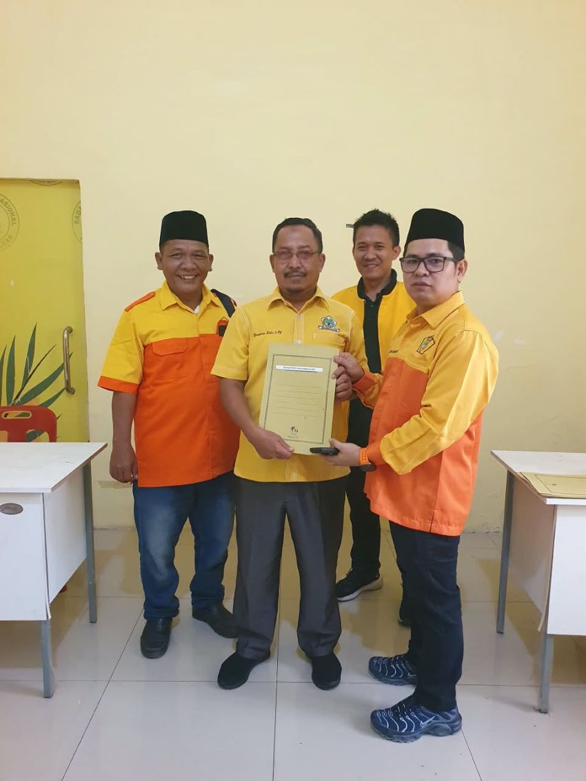 Gunarto Azis Terima Mandat Plt Kosgoro 1957 Kota Sibolga