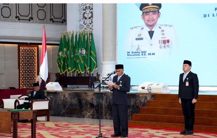 Lantik 188 Pejabat, Wagub Sumut Tekankan Kolaborasi dan Sinergi dalam Bekerja